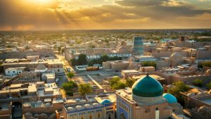 We are in Uzbekistan!